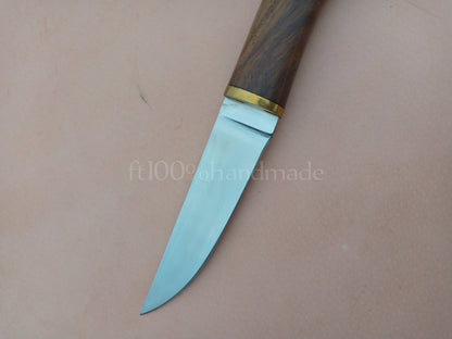 handmade knife D2 steel for kitchen full tang knife for gift