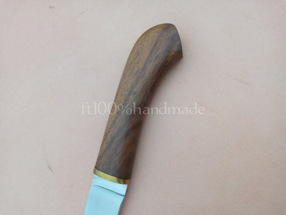 handmade knife D2 steel for kitchen full tang knife for gift