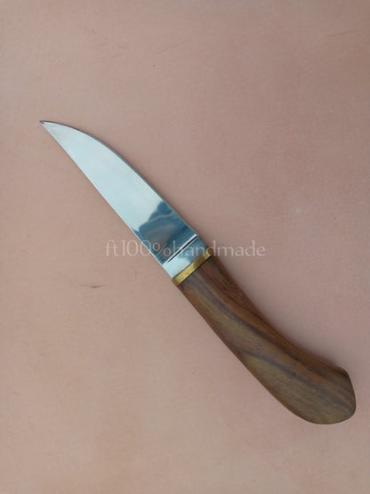 handmade knife D2 steel for kitchen full tang knife for gift